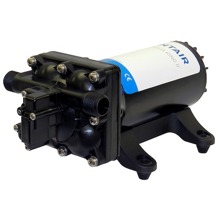 Pentair Shurflo AQUA KINGII Supreme 5.0 (24 VDC) Fresh Water Pump w/Strainer -Fittings 4158-163-E75